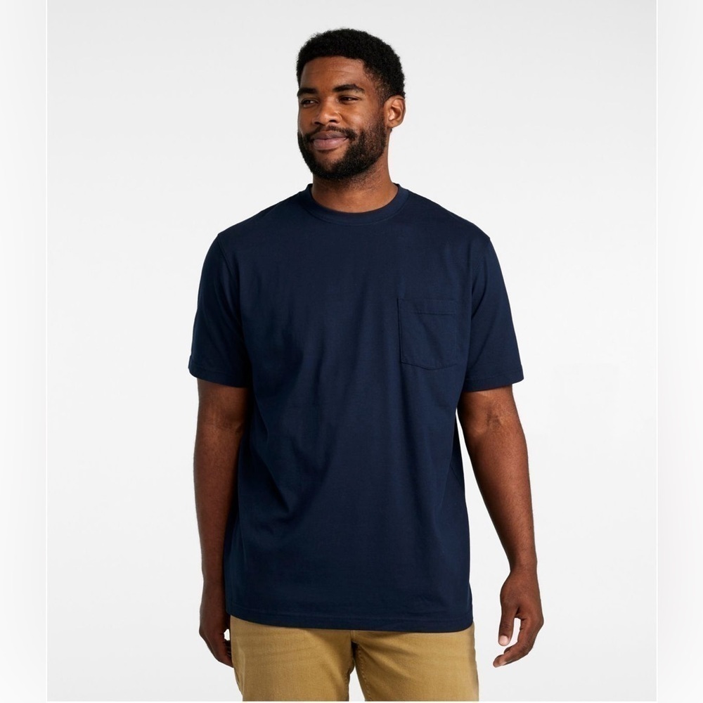 L.L. Bean dark navy cotton tee- Size XXL